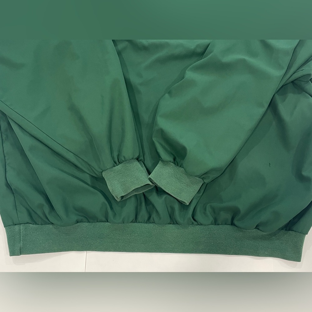 VTG Slazenger Augusta National Masters Green Pullover Windbreaker Pockets Y2K XL - Picture 12 of 16